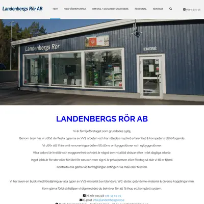 landenbergsror.se startsida 2024