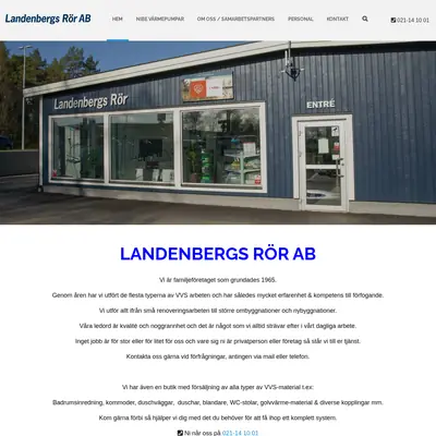 landenbergsror.se startsida 2025