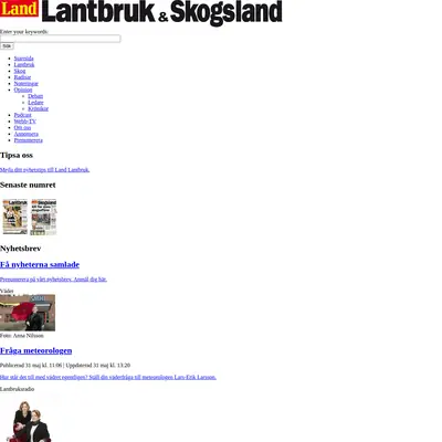 Land Lantbruk startsida 2013