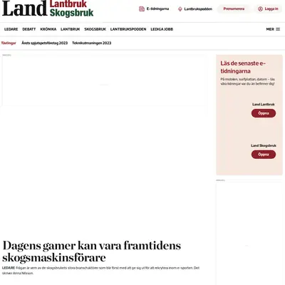 Land Lantbruk startsida 2024