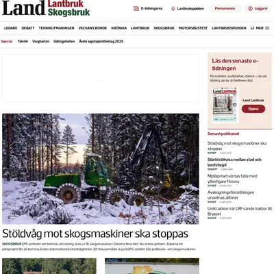 Land Lantbruk startsida 2026