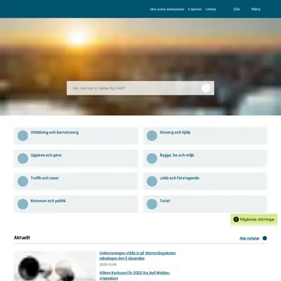 citylandskrona.se startsida 2023