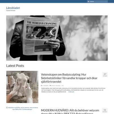 Länsbladet startsida 2023