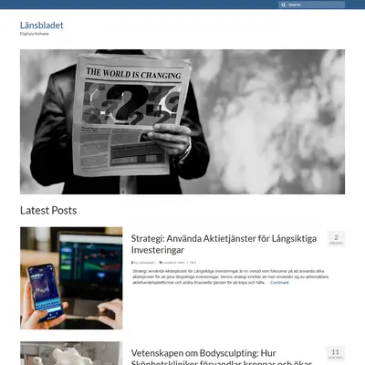 Länsbladet startsida 2024