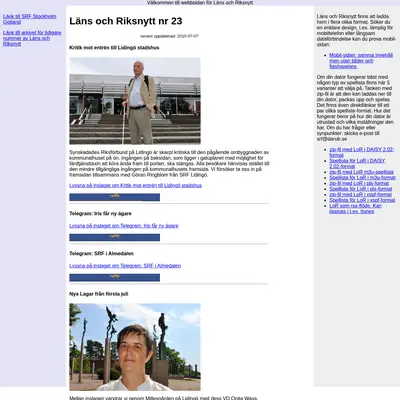 www.lansochriksnytt.se startsida 2010