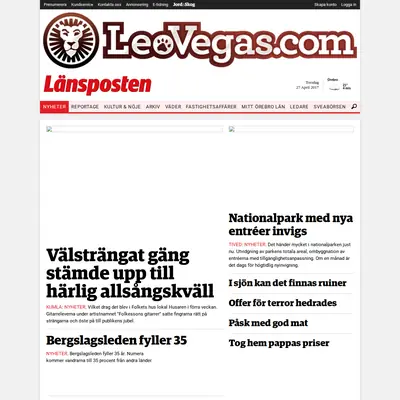www. lansposten.se startsida 2017