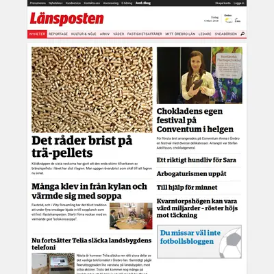 www. lansposten.se startsida 2018