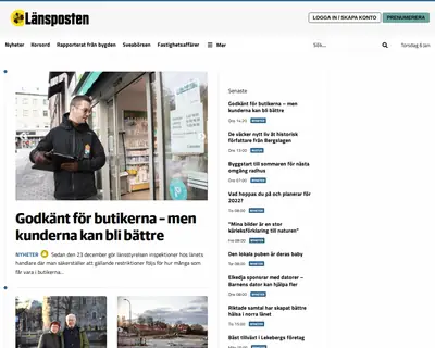 www. lansposten.se startsida 2022