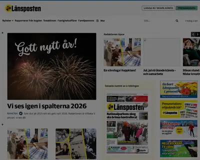 www. lansposten.se startsida 2026