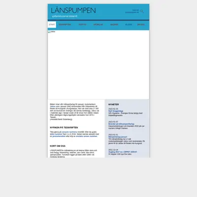 TIDNINGEN LÄNSPUMPEN startsida 2022