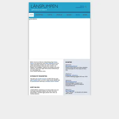TIDNINGEN LÄNSPUMPEN startsida 2023