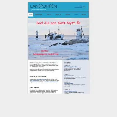 TIDNINGEN LÄNSPUMPEN startsida 2026