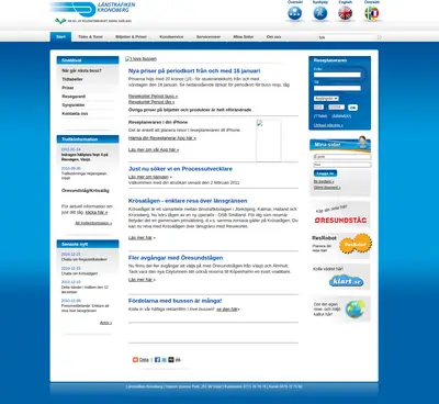 Nyhetsbrev LÄNSTRAFIKEN KRONOBERG startsida 2011