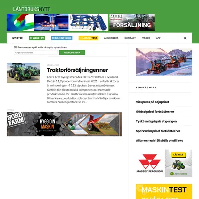 Lantbruksnytt startsida 2023
