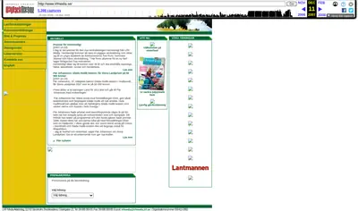 Lantliv startsida 2007