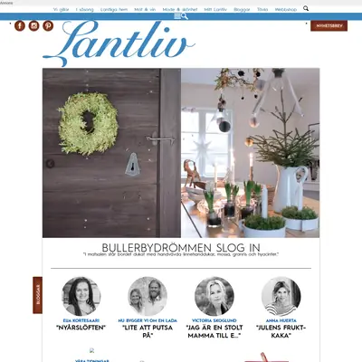 Lantliv startsida 2015