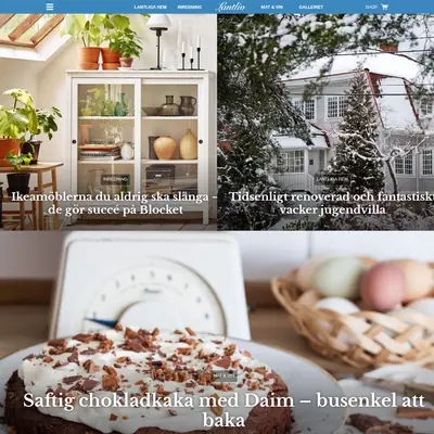 Lantliv startsida 2018
