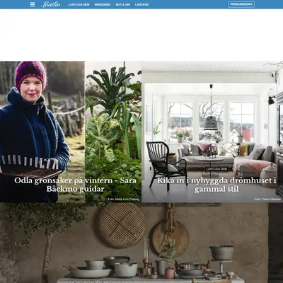 Lantliv startsida 2019