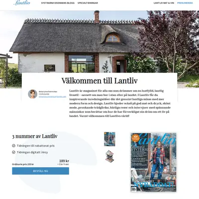 Lantliv startsida 2023