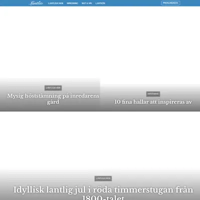lantlivmatochvin.se startsida 2020