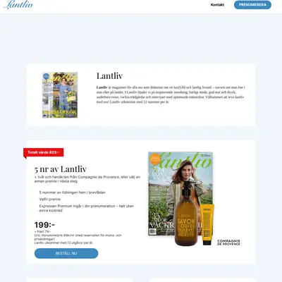 lantlivmatochvin.se startsida 2025