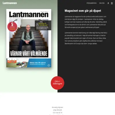 lantmannen.nu startsida 2025
