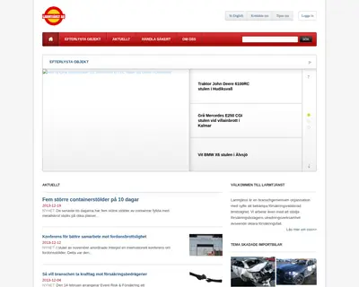 Larmtjänst AB, www.larmtjanst.se startsida 2014