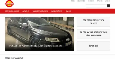 Larmtjänst AB, www.larmtjanst.se startsida 2022