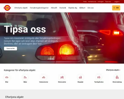 Larmtjänst AB, www.larmtjanst.se startsida 2026