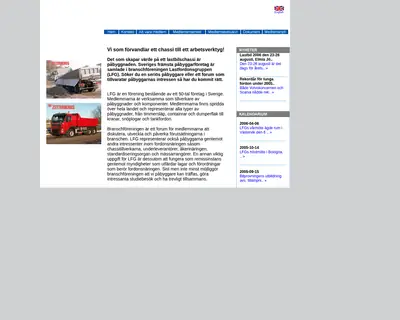 www.lastfordonsgruppen.se startsida 2006