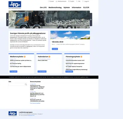 www.lastfordonsgruppen.se startsida 2018