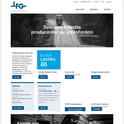 www.lastfordonsgruppen.se startsida 2020