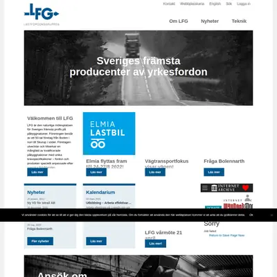 www.lastfordonsgruppen.se startsida 2021