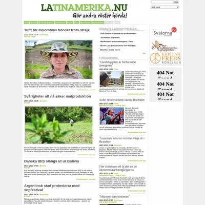 latinamerika.nu startsida 2014