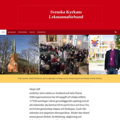 Lekman i Kyrkan startsida 2018