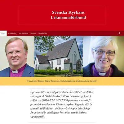 Lekman i Kyrkan startsida 2019