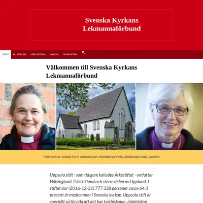 Lekman i Kyrkan startsida 2023