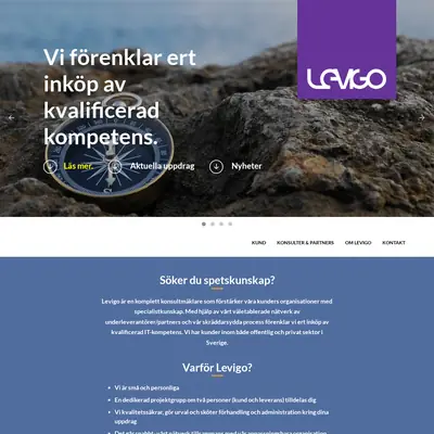 www.levigo.se startsida 2015