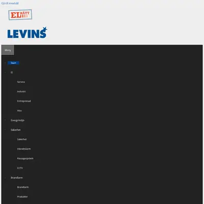 levinsel.se startsida 2017