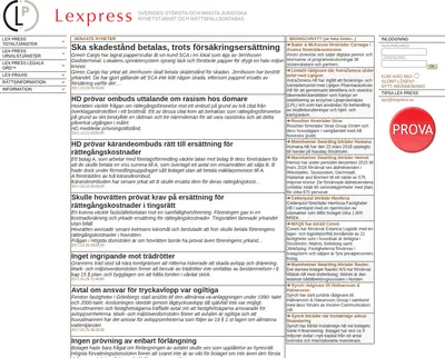 LEXPRESS startsida 2017