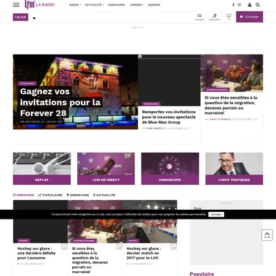 L-FM startsida 2018