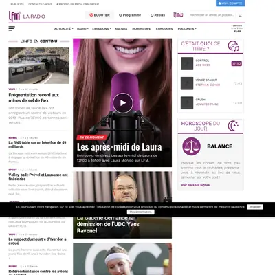 L-FM startsida 2020