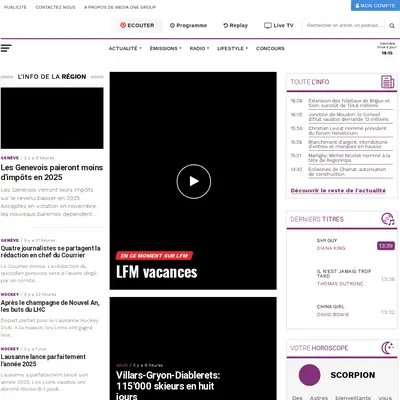 L-FM startsida 2025
