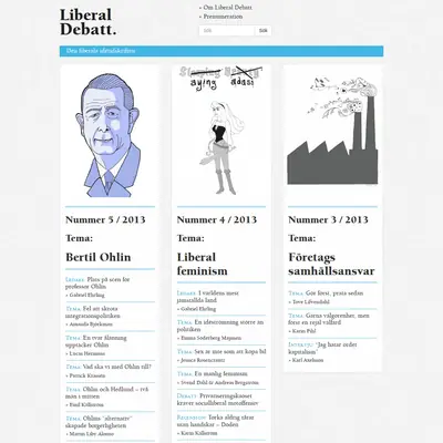 Liberal debatt startsida 2014
