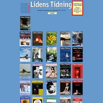 Lidentidningen startsida 2013