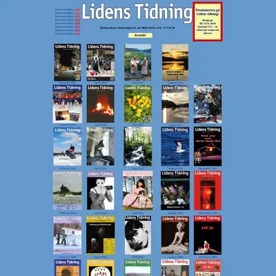Lidentidningen startsida 2014