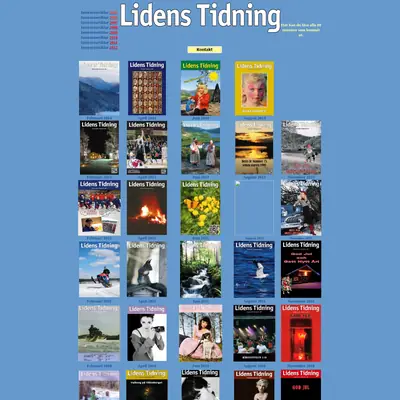 Lidentidningen startsida 2018