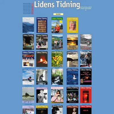 Lidentidningen startsida 2019