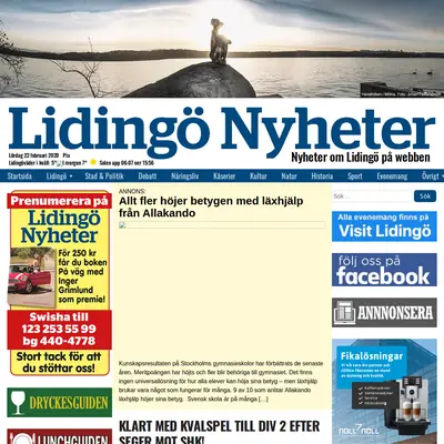 Aktuellt från Lidingö församling startsida 2020