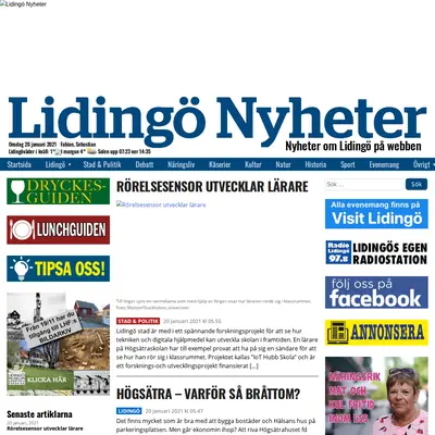 Aktuellt från Lidingö församling startsida 2021